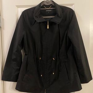 ELLEN TRACY BLACK JACKET W GOLD DETAILS